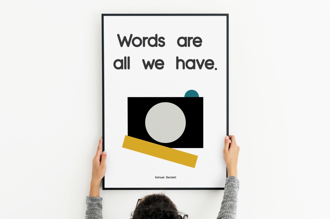 Printable Samuel Beckett Quotes Wall Art - Etsy