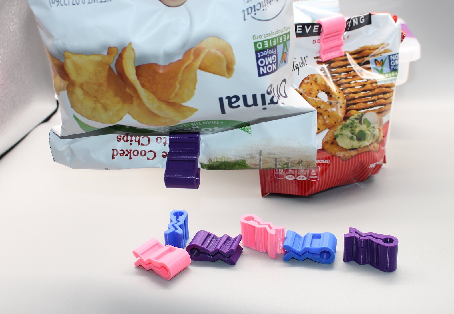 Chip / Bag Clips 4 Clips Per Order Etsy