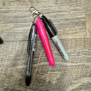 mini pen set for nurses badge reel pen set pen permanent marker highlighter set gift for nurses gift for teachers
