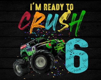 Free Free 52 Monster Truck Svg Etsy SVG PNG EPS DXF File