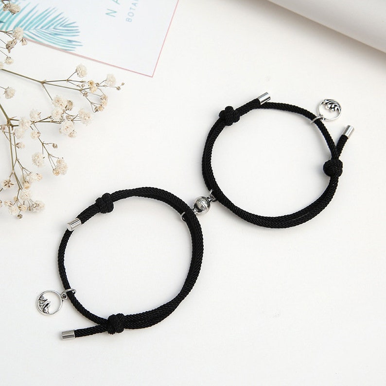 Magnetic Couples Bracelet Best Gift for Anniversary Birthday - Etsy