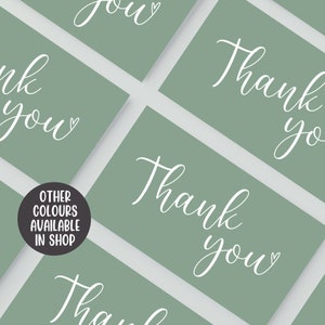Danke Visitenkarten | Karten bestellen | Minimalistische Karten | Hochzeitskarten | Kleingewerbe Bedarf | Verpackung Karten | Silk & Matte Karten