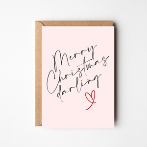 A6 Süße Weihnachtskarte | Weihnachtskarte Ehemann | Weihnachtskarte Frau | Liebe Karte | Für Freund, Freundin | Für Ihn, für Sie, Ehepartner