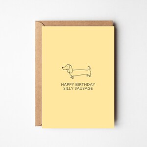 Carte idiote de saucisse de joyeux anniversaire A6 | Jeu de mots drôle de Zazzle.be Liste d'envies Vous avez des idées ? de chien de saucisse | Amoureux des chiens | Pour frère | Pour un ami | Pour Bestie | Jolie carte
