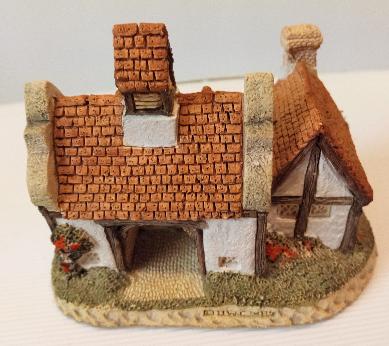 David Winters Collectible Cottages the Schoolhouse With Certificate of ...
