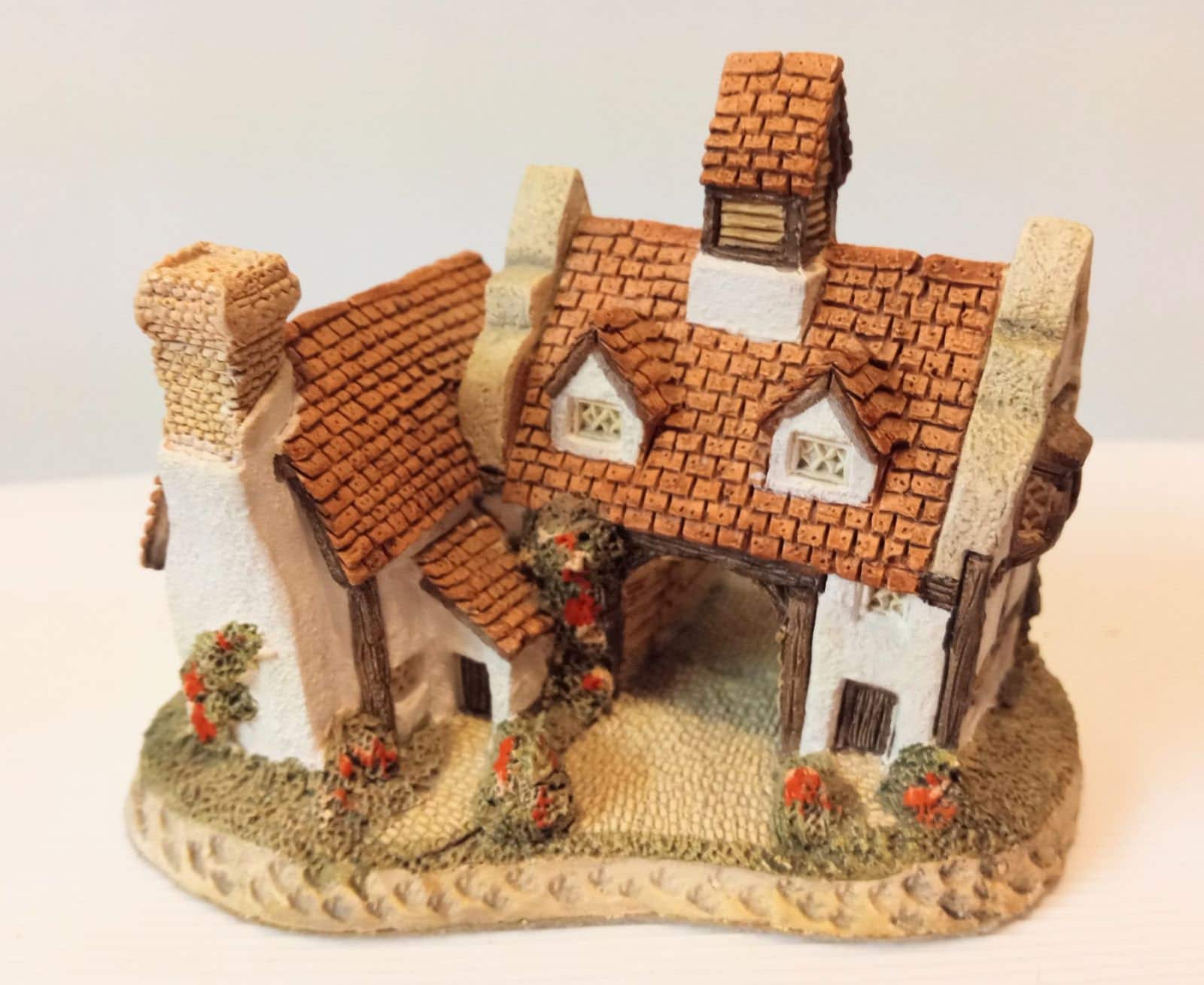 David Winters Collectible Cottages the Schoolhouse With Certificate of ...