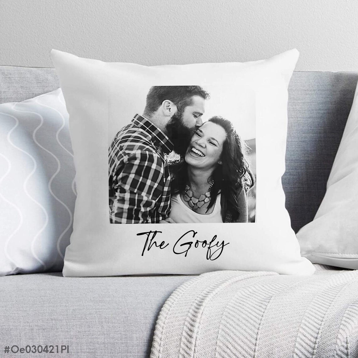 Customized Couple Picture Pillow Personalized Your Photo Etsy