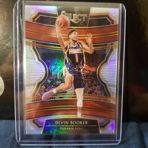 Devin Booker! Phoenix suns rookie 2017 nba all star 2020 en 2021. De heetste jonge speler van de nba. Panini silver select refractor mint!
