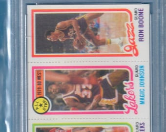 Rookie!! Magic Johnson!! PSA Graded 9. Rare 1979-80 Topps Magic Johnson Rookie Card. Los Angeles Lakers NBA HOF Legend 5x Champion