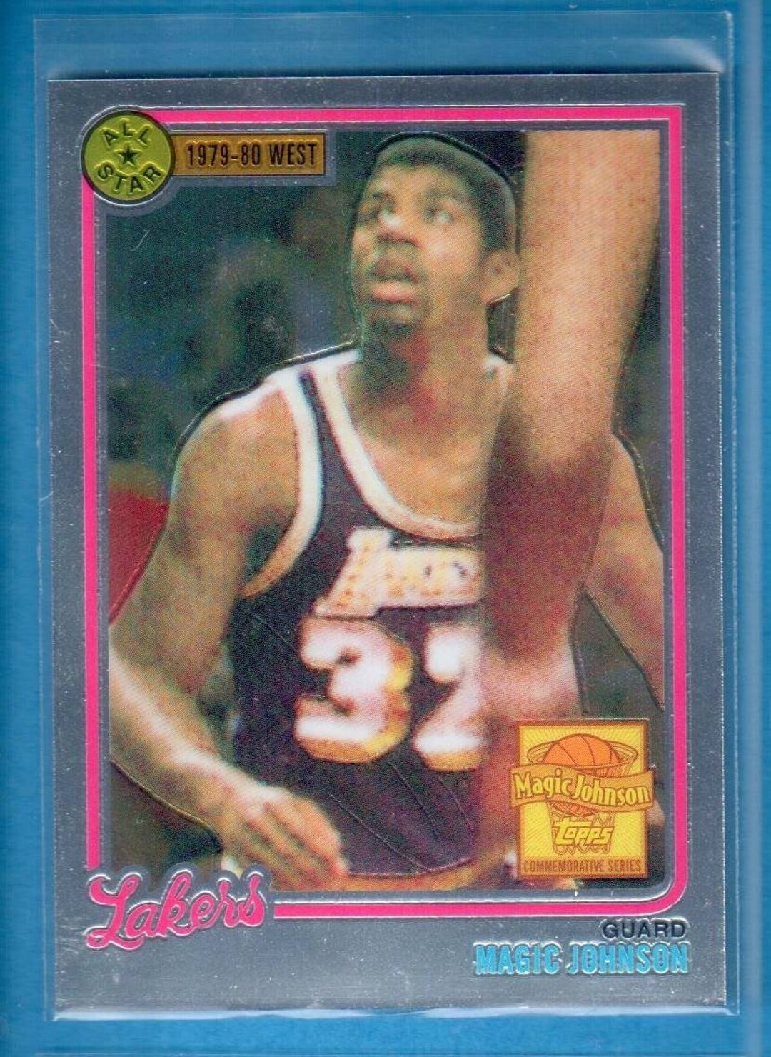 Magic Johnson 01 Lakers Topps Rare Chrome 1979 Rookie - Etsy Canada