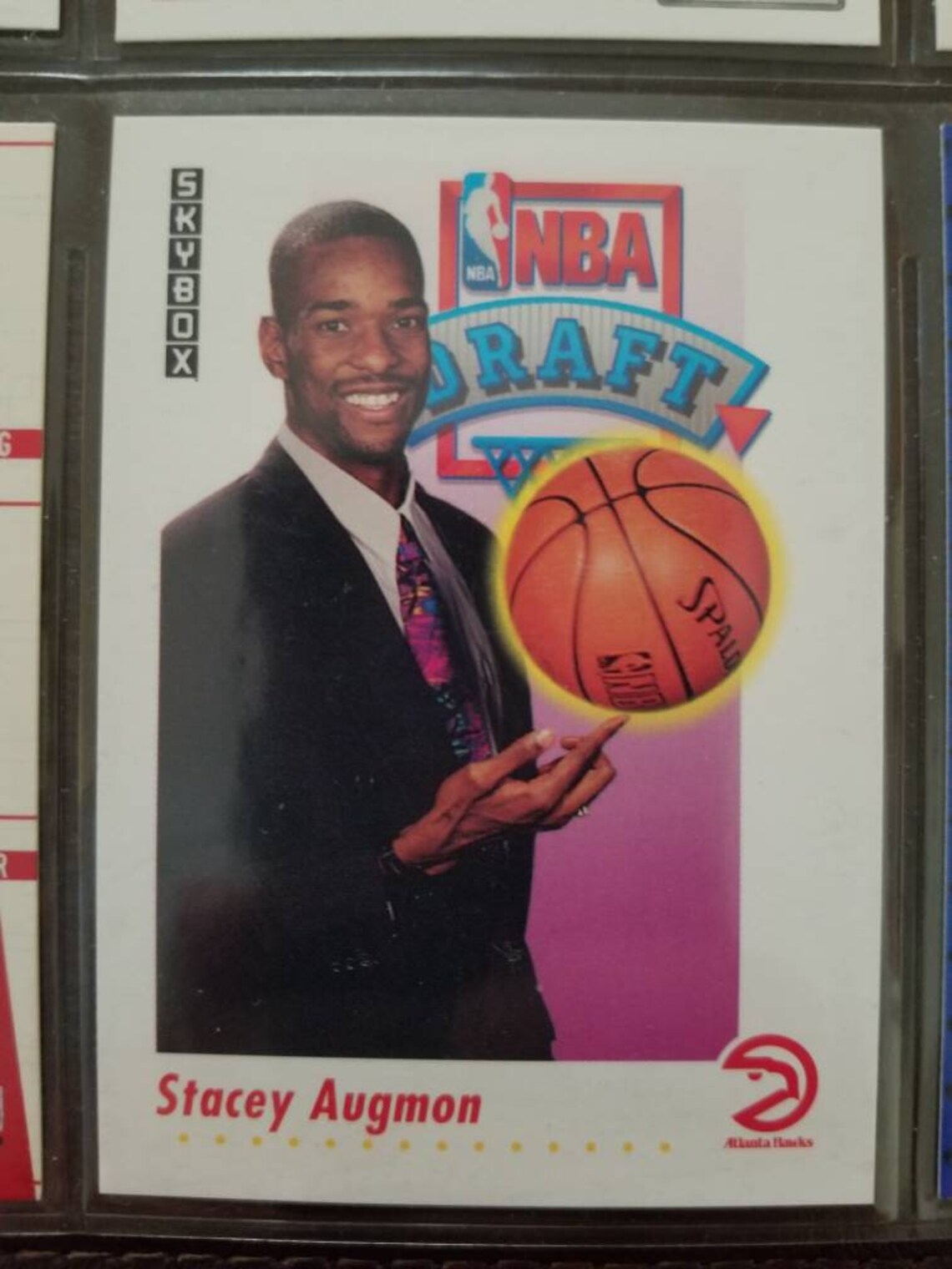 Stacey Augmon Rookie 9x Lot Atlanta Hawks Rare Olympics ...