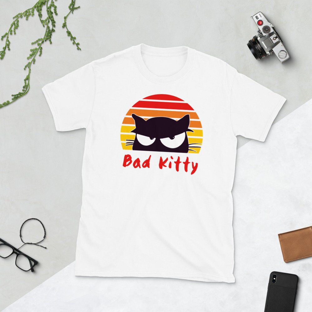Bad Kitty ShortSleeve Unisex TShirt Etsy