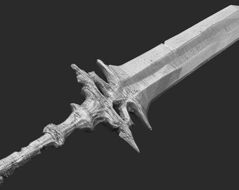 Frayed Blade Dark Souls 3 STL Digital Model 3D Print Cosplay 