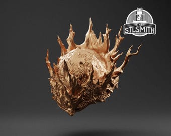 Lorian's Helm Life Size Replica Prop Kit 3D Print FDM