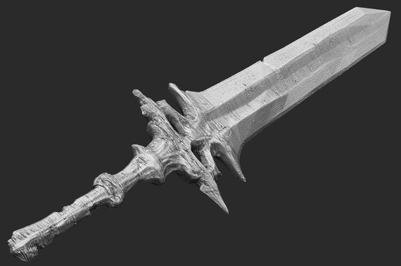 Dark Sword Dark Souls 3 STL Digital Model 3D Print Cosplay 