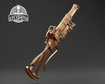 Hunter Blunderbuss BB Cosplay STL Digital Model 3D Printing