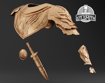 Wylder Armour Set ERN STL Digital Model Cosplay 3D Printing