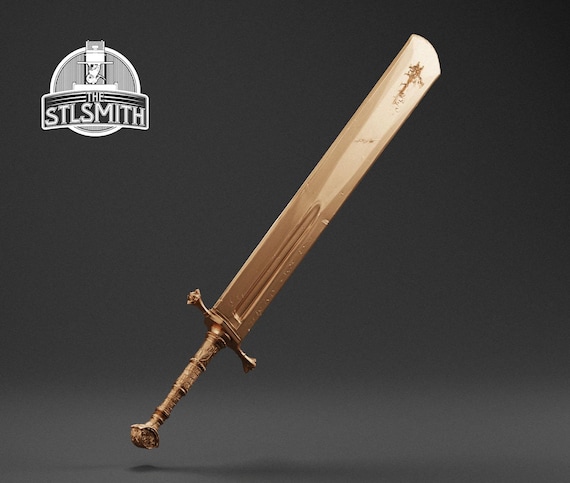 マレ処刑人の大剣 実物大レプリカ小道具キット 3Dプリント FDM