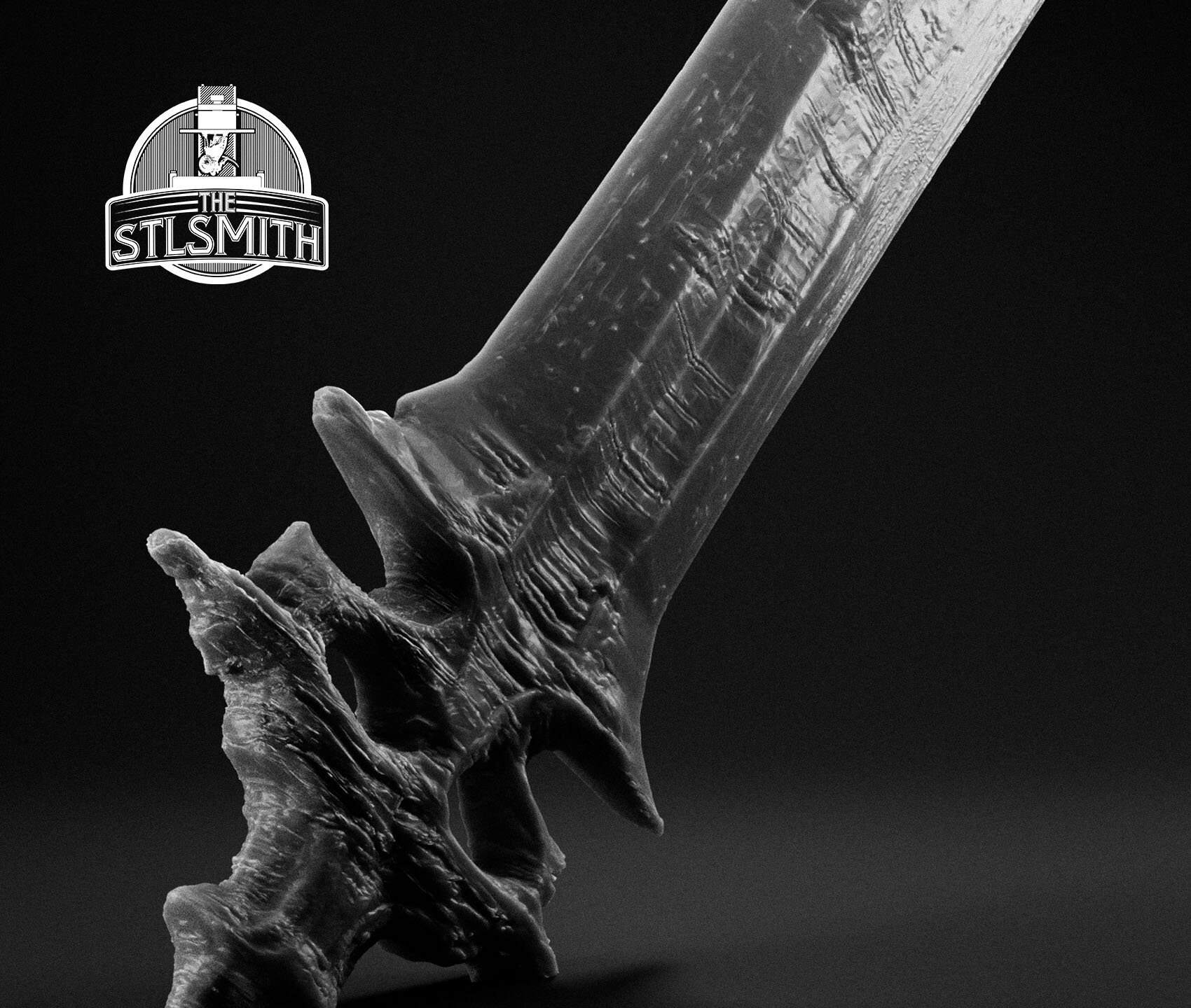 Frayed Blade Dark Souls 3 STL Digital Model 3D Print Cosplay 