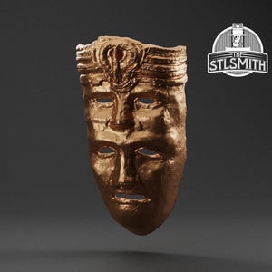 Death Mask Helm ER STL Digital Model Cosplay 3D Printing