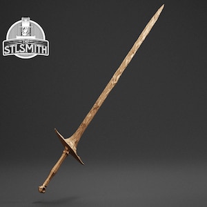 Irithyll Straight Sword DS3 STL Digital Model 3D Print Cosplay