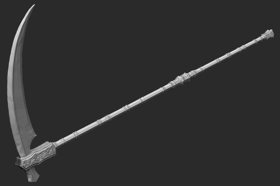 Buy Friede's Great Scythe Dark Souls 3 STL Digital Model 3D Print Cosplay  Online in India - Etsy