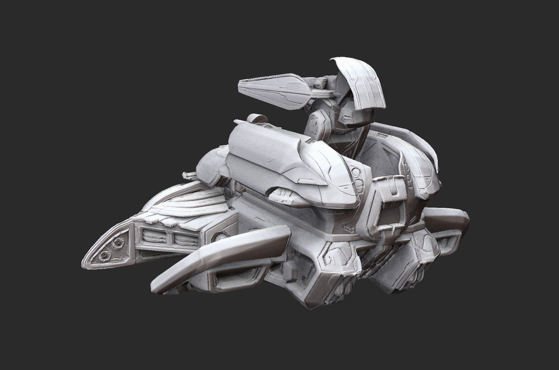 Wraith Halo Reach 3D Model STL File 3D Print Etsy Wraith Halo Reach 3D Model STL File 3D Print Etsy