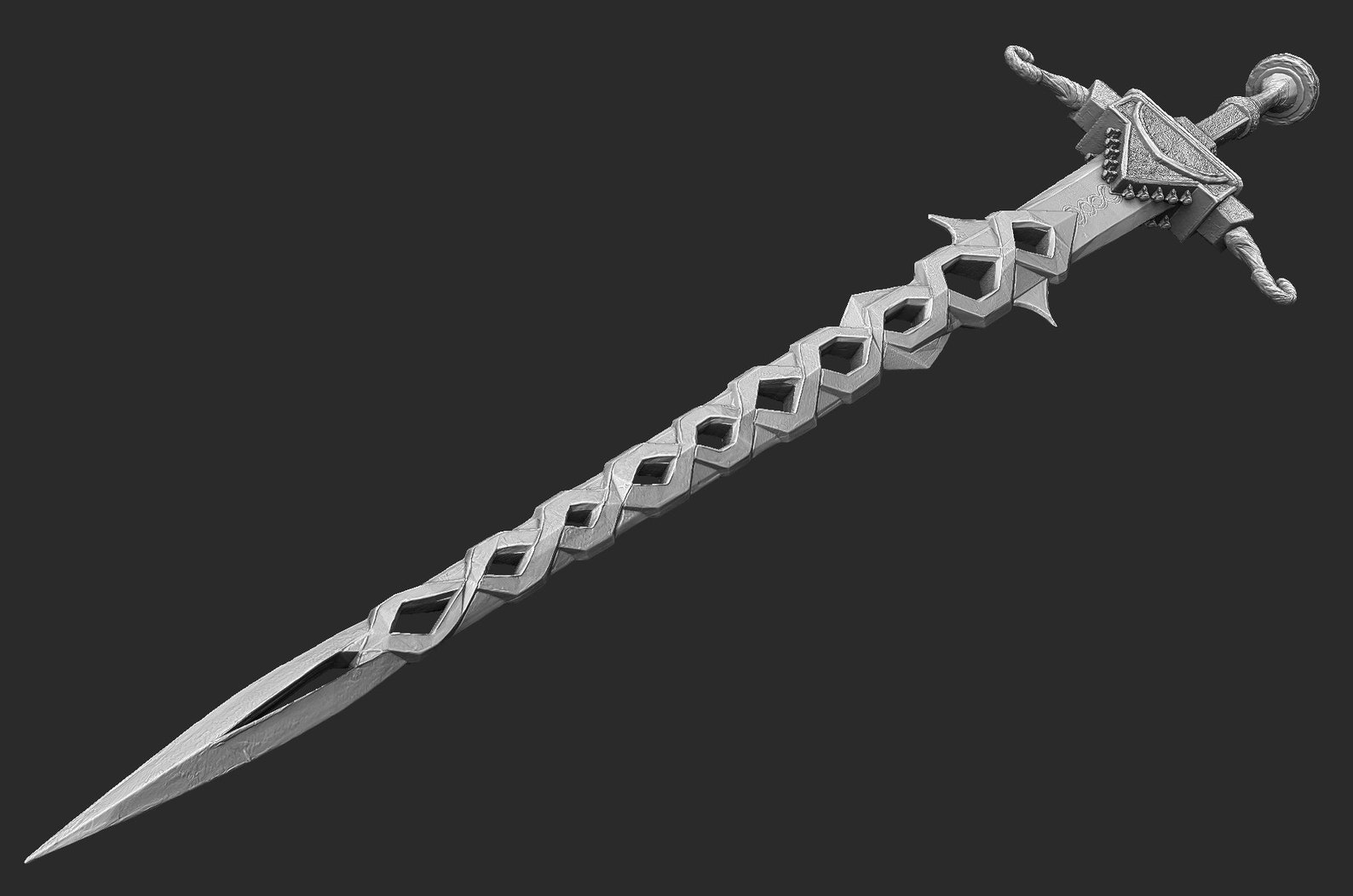 Onyx Blade Dark Souls 3 STL Digital Model 3D Print Cosplay Etsy
