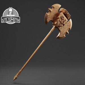 Axe of Godrick ER Cosplay STL Digital Model 3D Printing