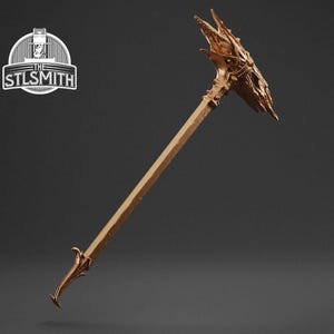 Orphic Hammer BG3 Cosplay STL Digital Model 3D Printing