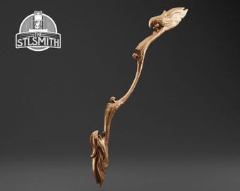 Guardian Flatbow Grey Warden Life Size Replica Prop Kit 3D Print FDM