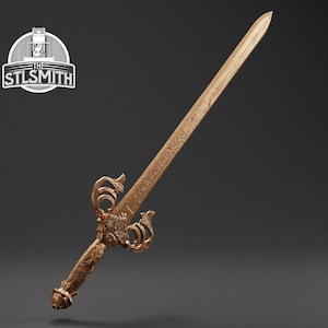 Sword of St Trina ER Cosplay STL Digital Model 3D Printing