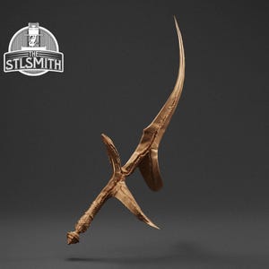 Black Knife ER Cosplay STL Digital Model 3D Printing