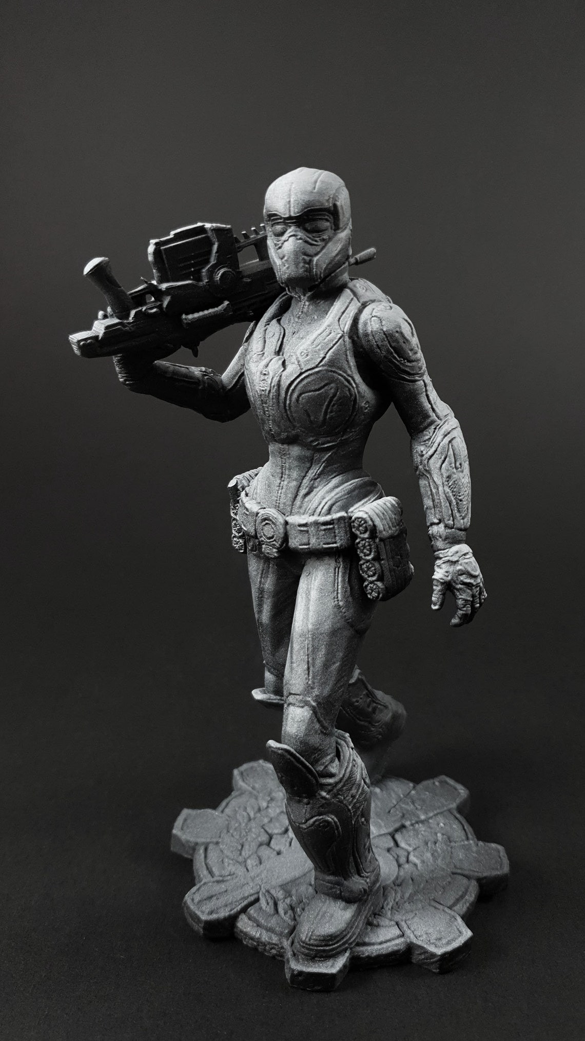 Gears of War 4 150 mm 3D Printed Resin Statue of Your Choice Etsy