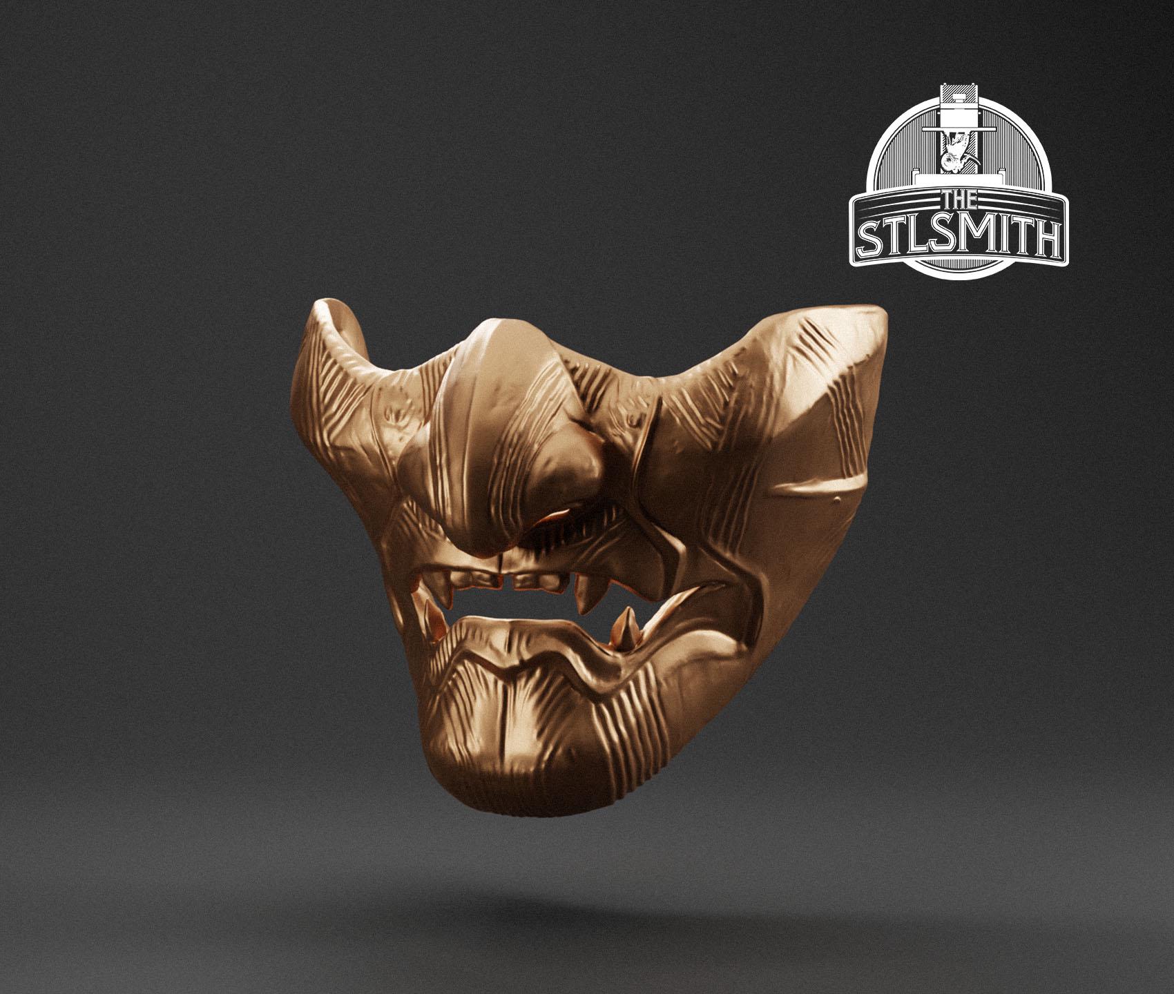 Sakai Mask GoT STL Digital Model Cosplay 3D Printing