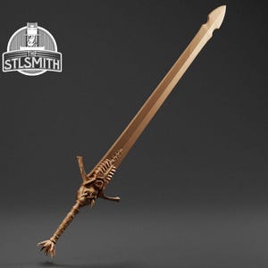 Rebellion Sword Life Size Replica Prop Kit 3D Print FDM