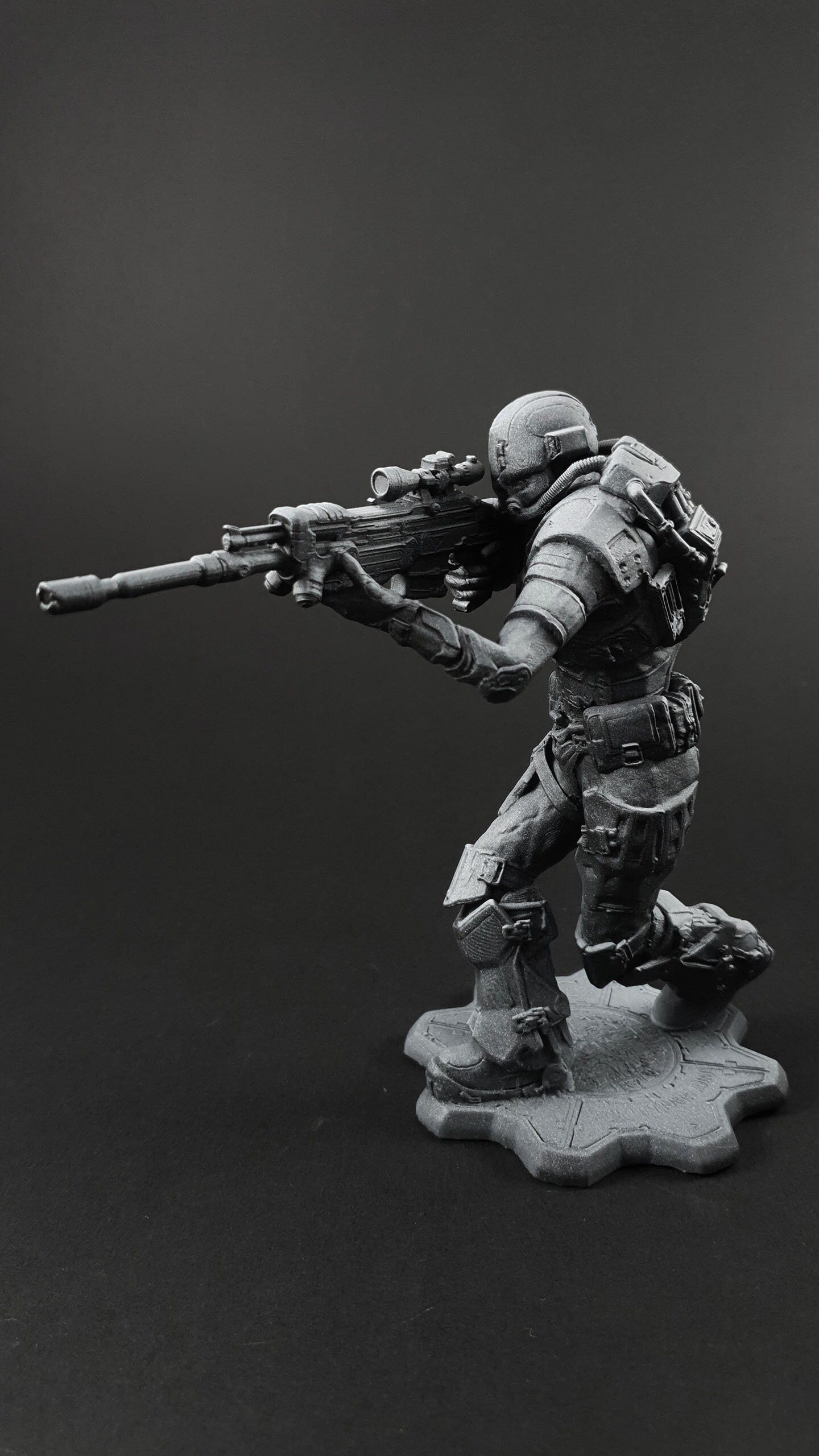 Gears of War 4 150 mm 3D Printed Resin Statue of Your Choice Etsy