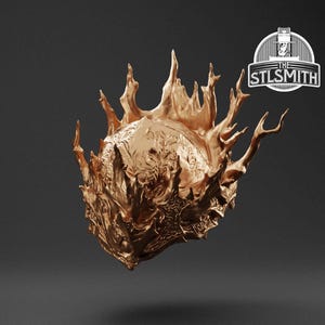 Lorian's Helm DS3 STL Digital Model Cosplay 3D Printing