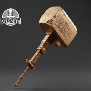 Kirkhammer BB Cosplay STL Digital Model 3D Printing