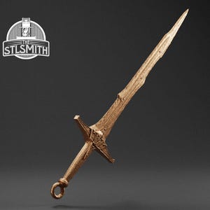 Dragonbone Sword Life Size Replica Prop Kit 3D Print FDM