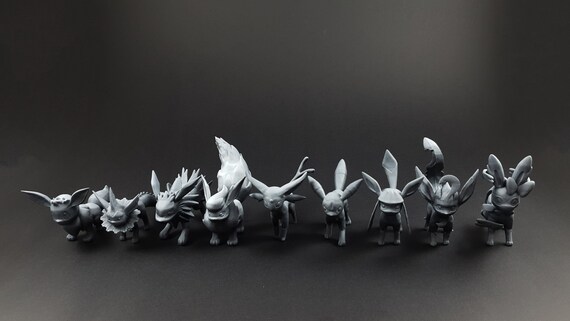 EEVEELUTIONS POKEMON 3D model 3D printable