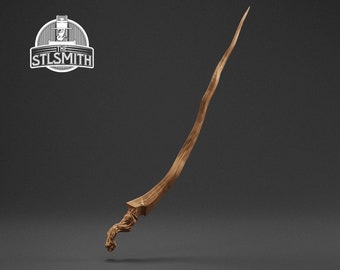 Morgott's Cursed Sword Life Size Replica Prop Kit 3D Print FDM
