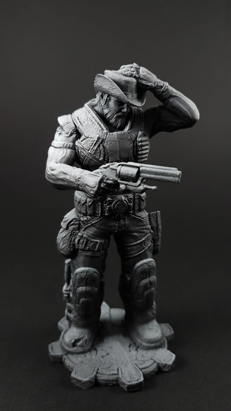Gears of War 4 150 mm 3D Printed Resin Statue of Your Choice Etsy
