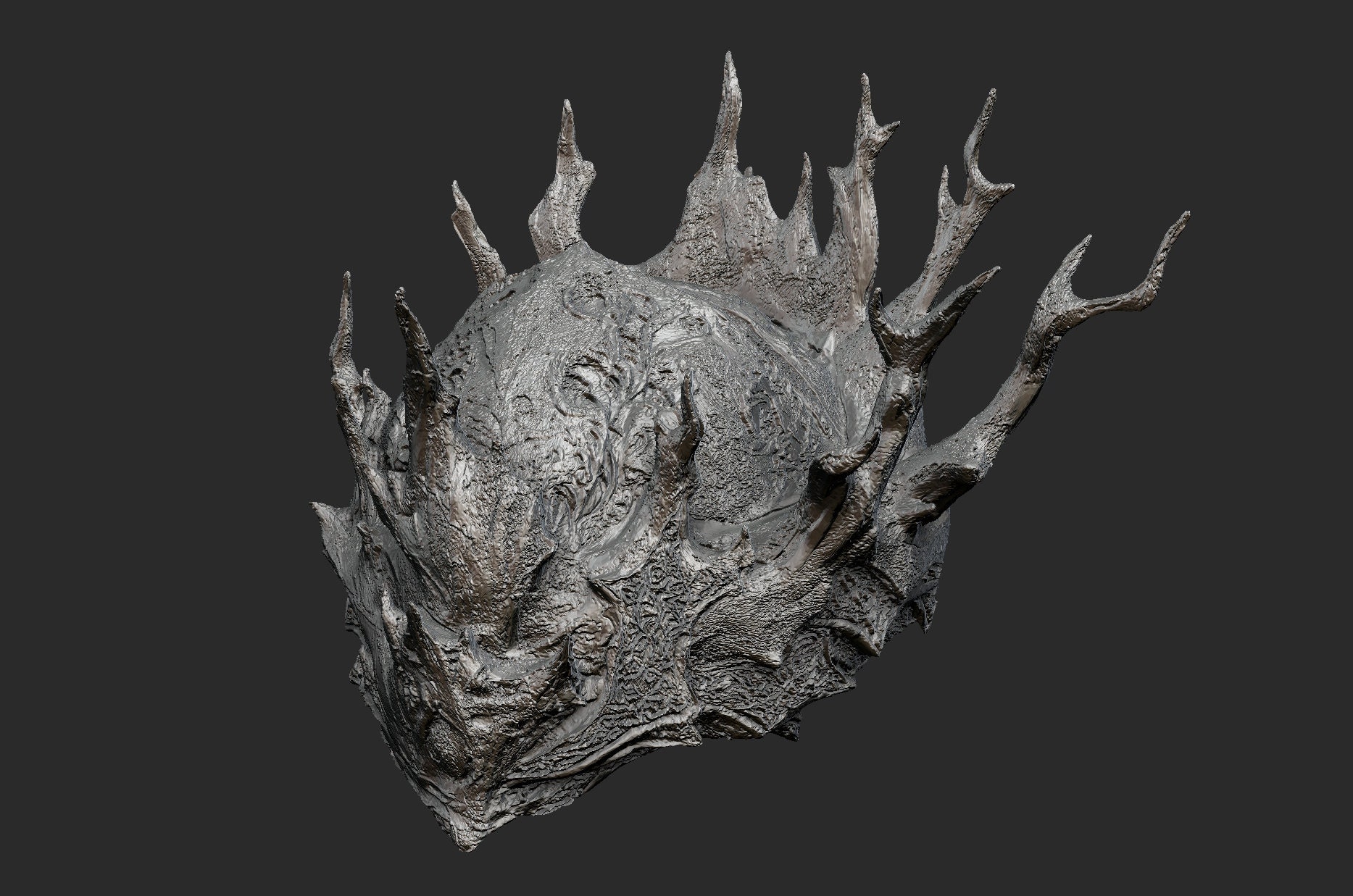 Lorian's Helm Dark Souls 3 STL Digital Model 3D Print Etsy