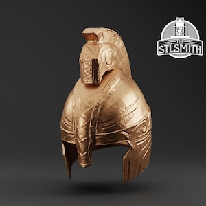 Benhart's Knight Helm DS2 STL Digital Model Cosplay 3D Printing
