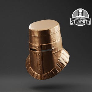 Iron Helm DS3 STL Digital Model Cosplay 3D Printing