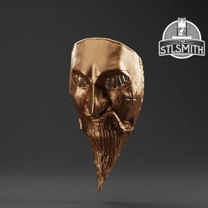 Lucatiel&#39;s Mask DS3 STL Digitales Modell Cosplay 3D Druck