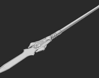 Sentinel Spear Doom Eternal Cosplay STL Digital Model 3D Print