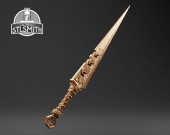 Timeworn Mageknife Life Size Replica Prop Kit 3D Print FDM