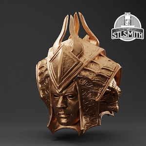 Mask of The Shapeshifter BG3 STL Digital Model Cosplay 3D Printing